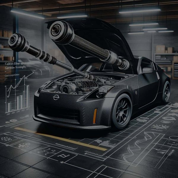 Can a Carbon Fiber Driveshaft Improve the Driveline Efficiency in a Nissan 350Z?