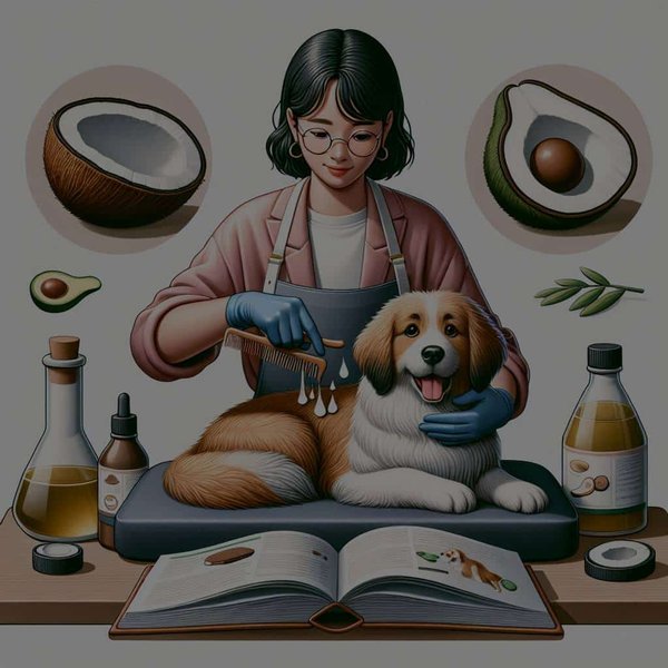 What's the Best Way to Condition a Dog's Coat Using Natural Oils?