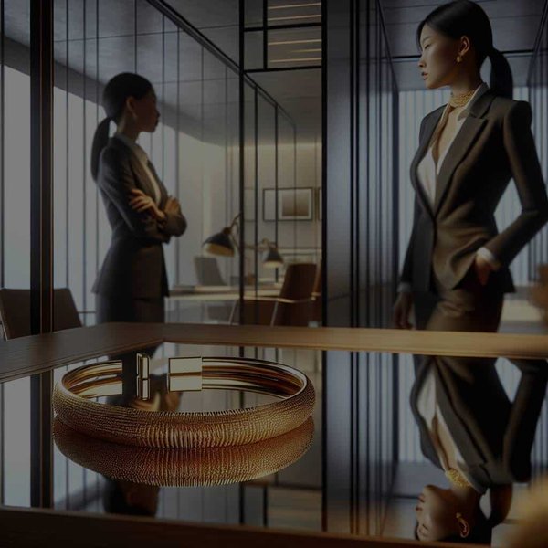 How to Create an Impact with a Minimalist Gold Choker in Professional Settings?